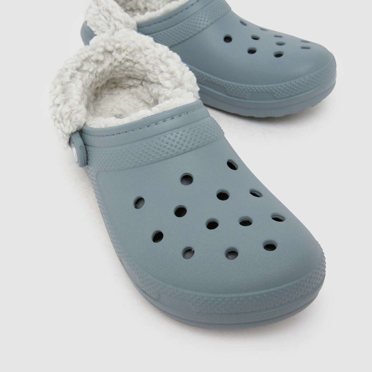 Crocs Classic Fleece Lined Clog in Grey Crocs Classic Fleece Lined Clog 4