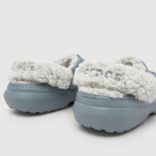 Crocs Classic Fleece Lined Clog in Grey Crocs Classic Fleece Lined Clog,4 of 4