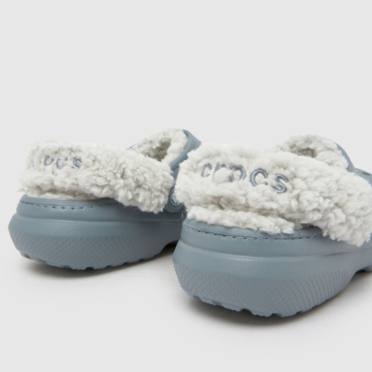Crocs Classic Fleece Lined Clog in Grey Crocs Classic Fleece Lined Clog 7