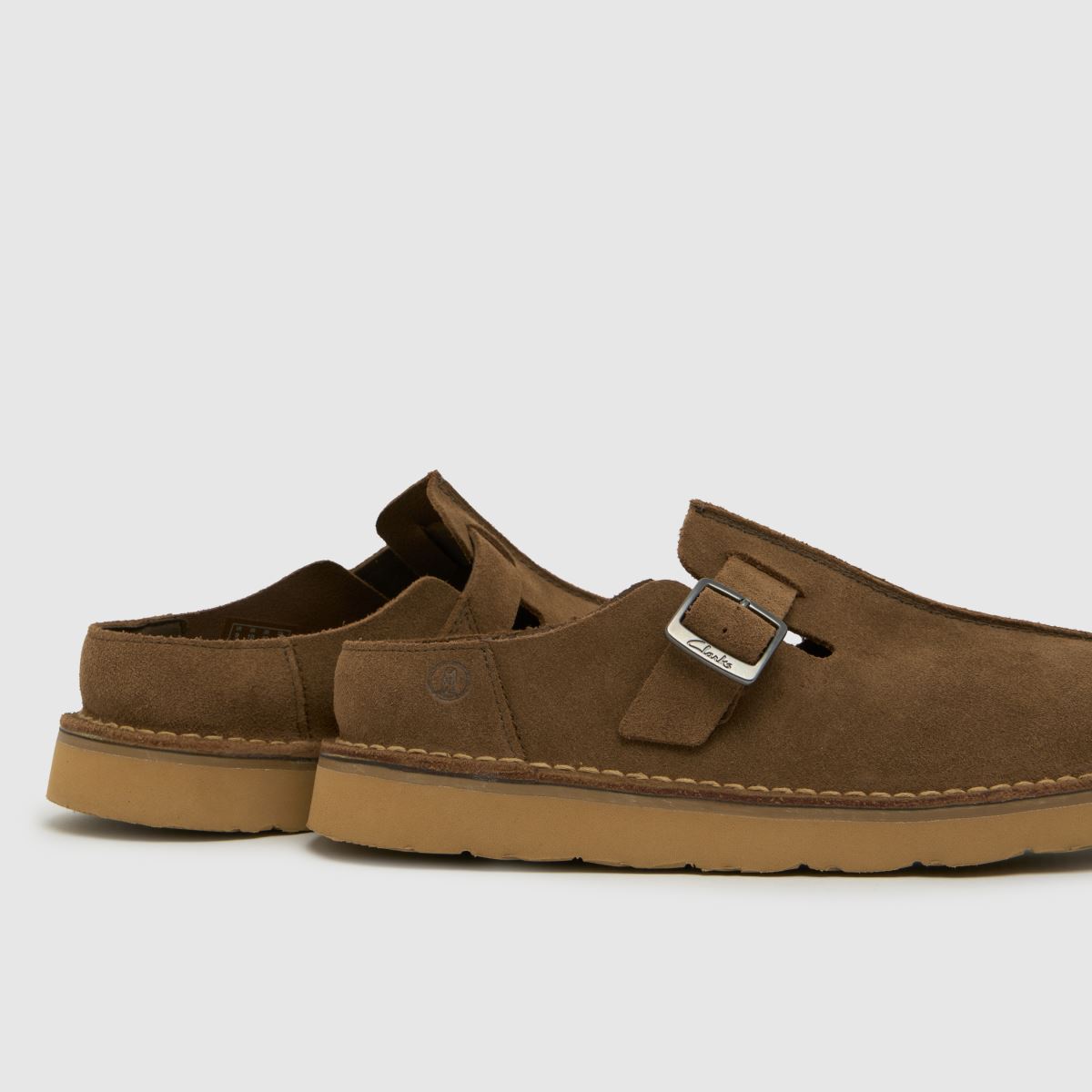 Clarks Solsbury Mule in Khaki Clarks Solsbury Mule 7