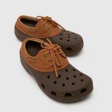 Crocs Classic Boat in Brown Multi Crocs Classic Boat,3 of 4