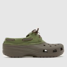 Crocs Classic Boat in Green Multi Crocs Classic Boat,1 of 4