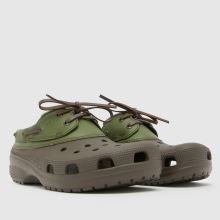 Crocs Classic Boat in Green Multi Crocs Classic Boat,2 of 4