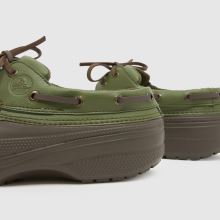 Crocs Classic Boat in Green Multi Crocs Classic Boat,4 of 4