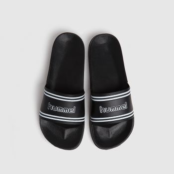 hummel black retro slide sandals hummel black retro slide sandals