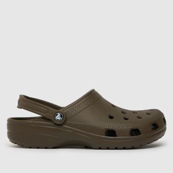 crocs brown classic clog sandals crocs brown classic clog sandals