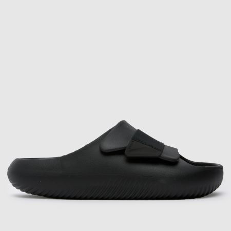 Herren Schwarz Crocs Mellow Slide Sandalen | schuh