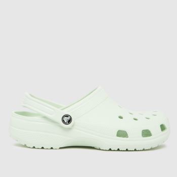 Crocs Light Green Classic Clog Mens Sandals