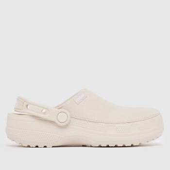 Crocs Off-White Classic Crafted Clog Mens Sandals