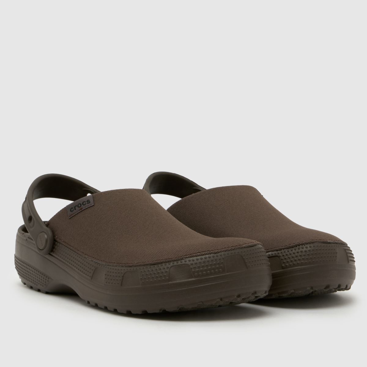 Crocs Classic Crafted Clog in Brown Crocs Classic Crafted Clog 1