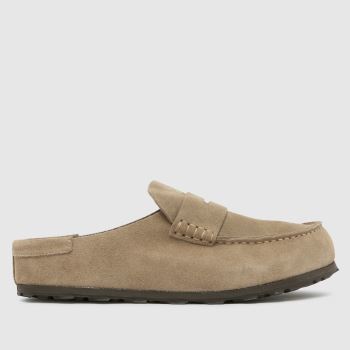 BIRKENSTOCK Taupe Naples Mens Sandals