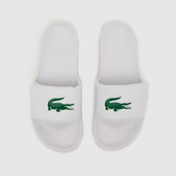 Lacoste White Serve Slide 0.0 Mens Sandals