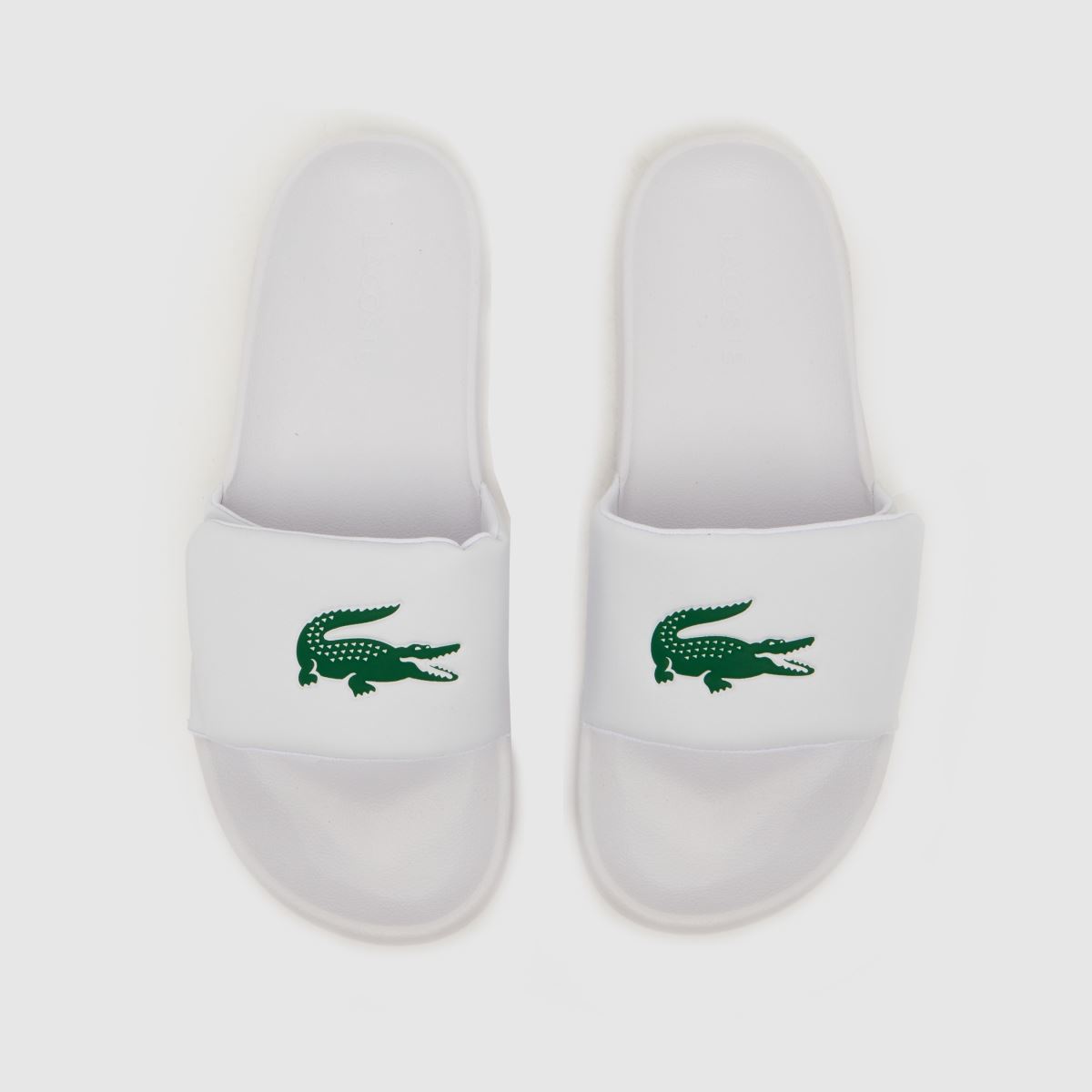 Lacoste Serve Slide 0.0 Sandals in White