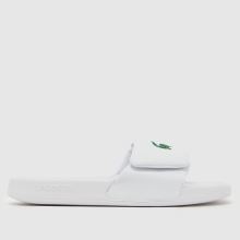 Lacoste Serve Slide 0.0 in White Lacoste Serve Slide 0.0,2 of 4