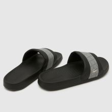 Lacoste Serve Slide Hybrid in Black & Grey Lacoste Serve Slide Hybrid,3 of 4