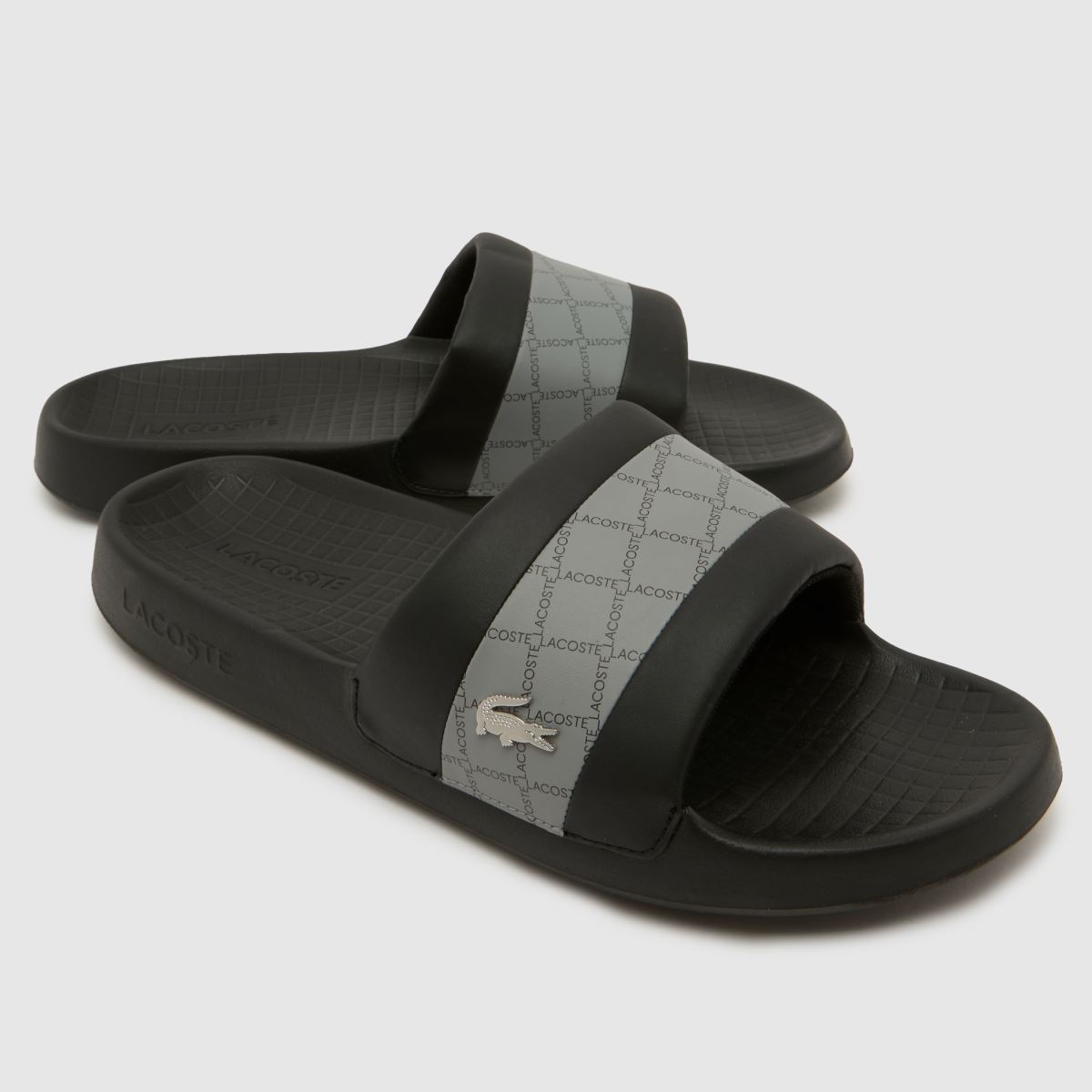 Lacoste Serve Slide Hybrid in Black & Grey Lacoste Serve Slide Hybrid 7