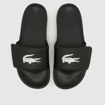 Lacoste Black Serve Slide 0.0 Mens Sandals