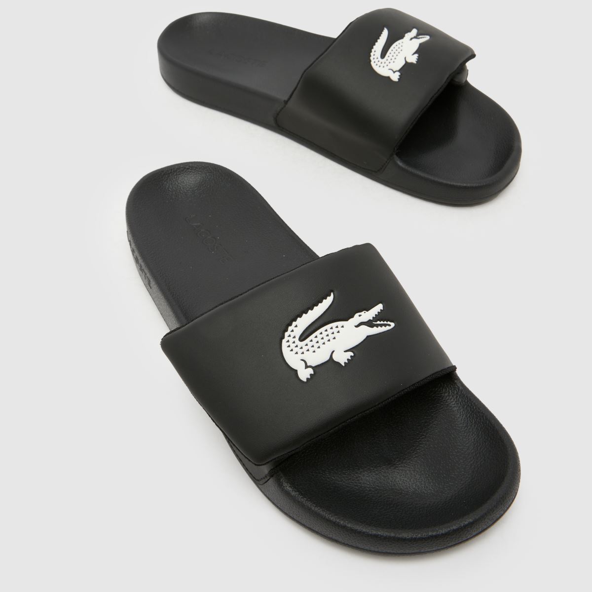 Lacoste Serve Slide 0.0 in Black Lacoste Serve Slide 0.0 4