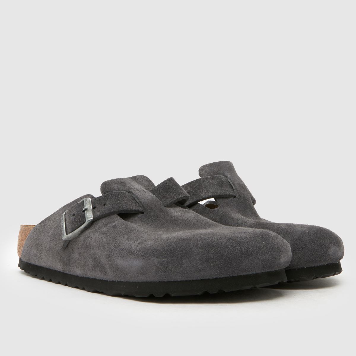 BIRKENSTOCK Boston Clog in Grey BIRKENSTOCK Boston Clog 1