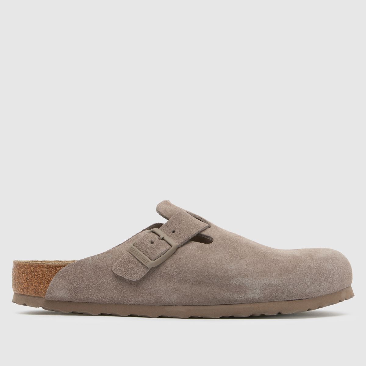 BIRKENSTOCK Boston Clog Sandals in Grey Taupe