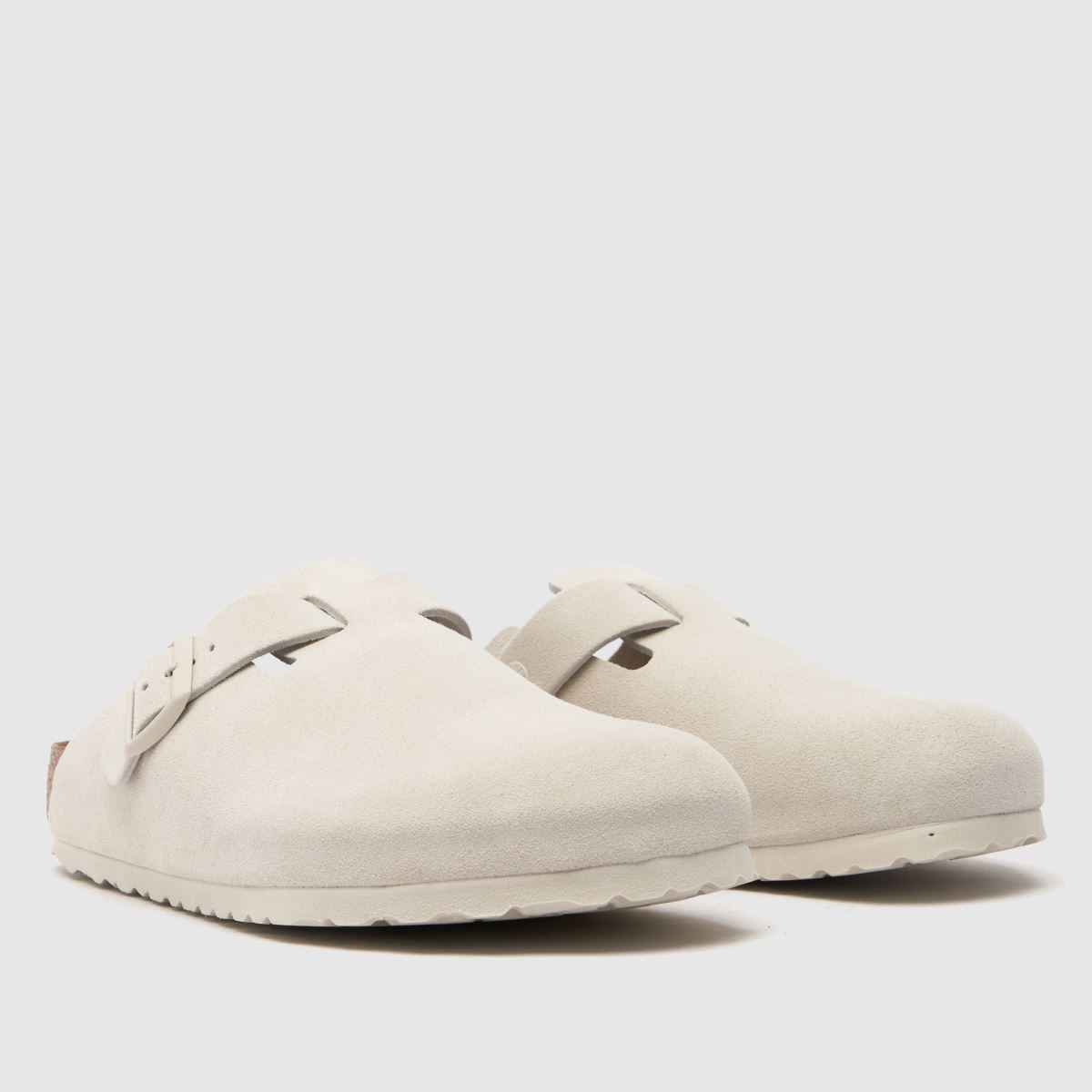 BIRKENSTOCK Boston Clog in White birkenstock Boston Clog 1