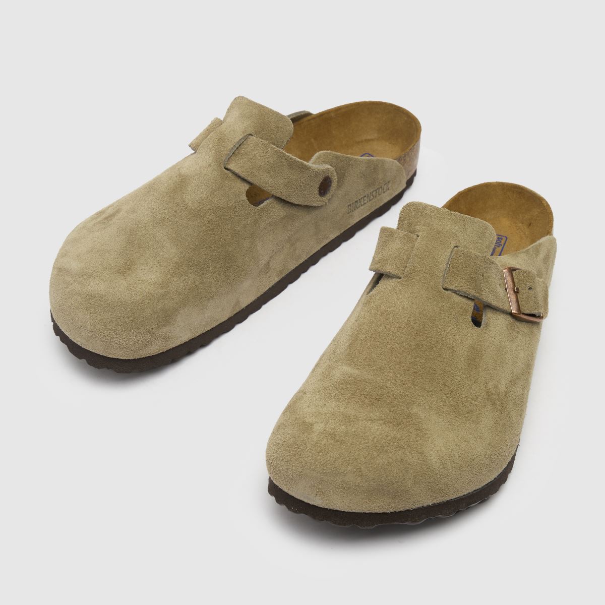BIRKENSTOCK Boston Soft Footbed Clog in Beige BIRKENSTOCK Boston Soft Footbed Clog 4