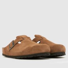 Herren BIRKENSTOCK Braun Boston Soft Footbed Clog Sandalen BIRKENSTOCK Boston Soft Footbed Clog,2 von 4