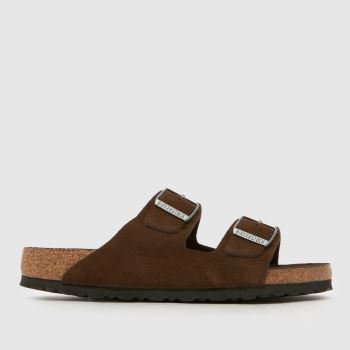 BIRKENSTOCK Brown Arizona Mens Sandals