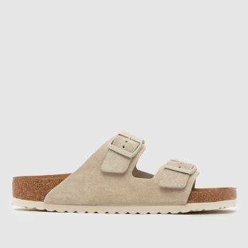 BIRKENSTOCK Beige Arizona Mens Sandals