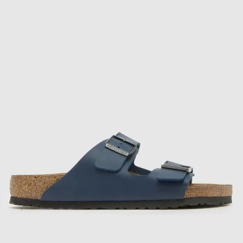BIRKENSTOCK Blue Arizona Soft Footbed Mens Sandals