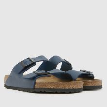BIRKENSTOCK Arizona Soft Footbed in Blue BIRKENSTOCK Arizona Soft Footbed,2 of 4
