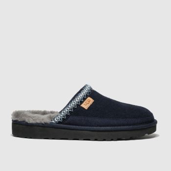 ugg navy tasman slip-on slippers ugg navy tasman slip-on slippers