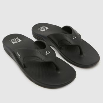 Reef Black & Grey Fanning H20 Mens Sandals