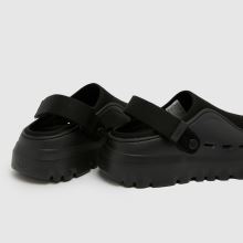 UGG PEAKMOD ブラック サンダル 7 Mens Black UGG Peakmod Sandals | schuh