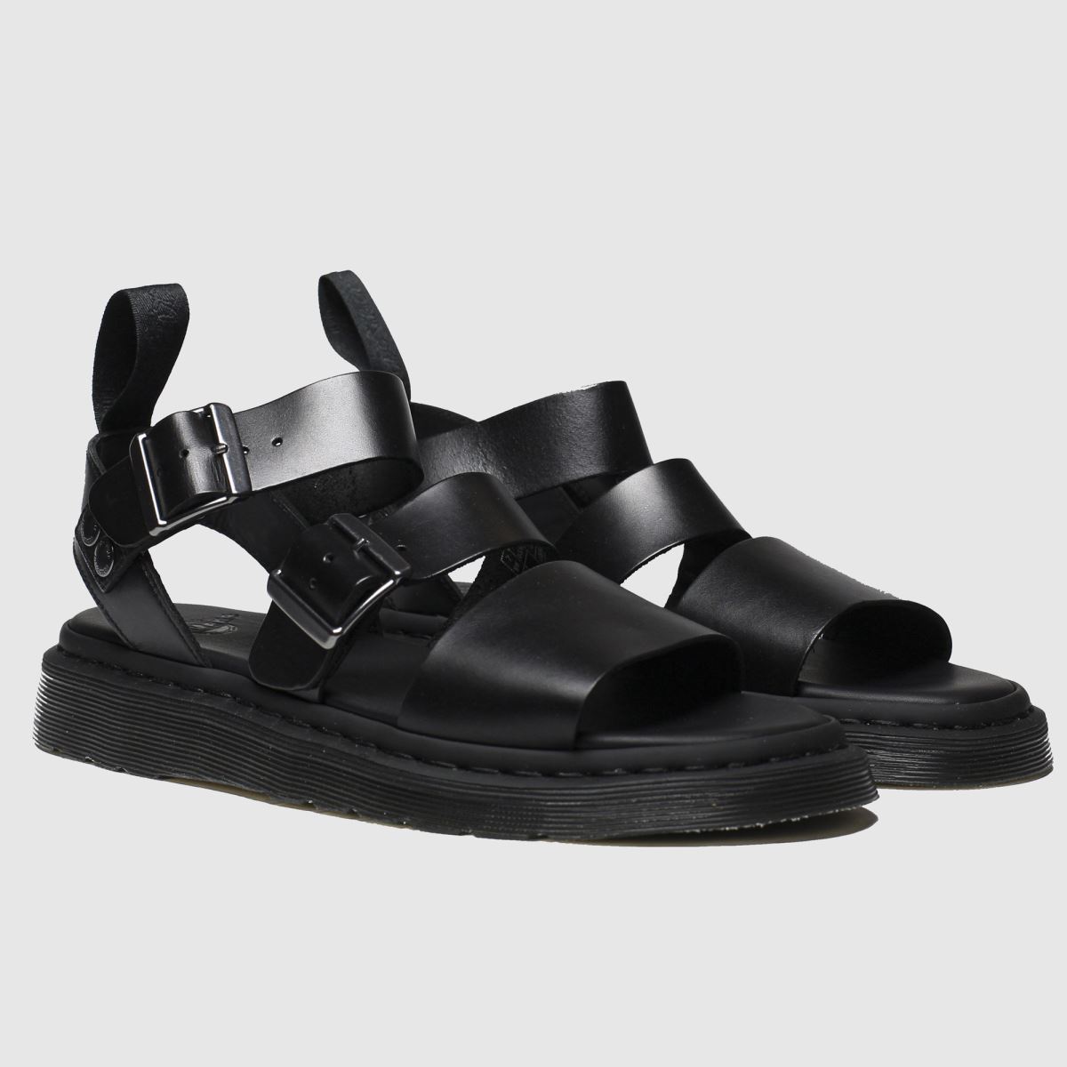 black gryphon sandals