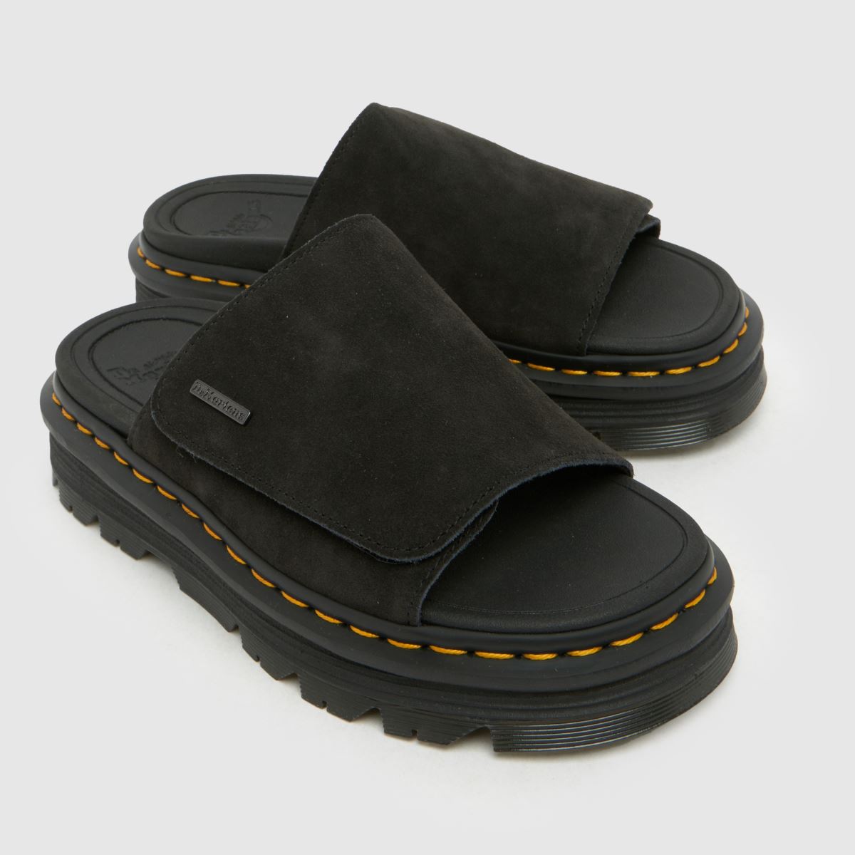 Dr Martens Zebzag Slide in Black Dr Martens Zebzag Slide 4