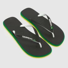 Havaianas Brasil Twist Flip in Black Havaianas Brasil Twist Flip,1 of 4