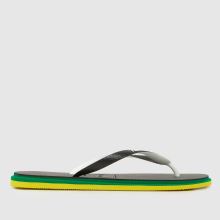 Havaianas Brasil Twist Flip in Black Havaianas Brasil Twist Flip,2 of 4