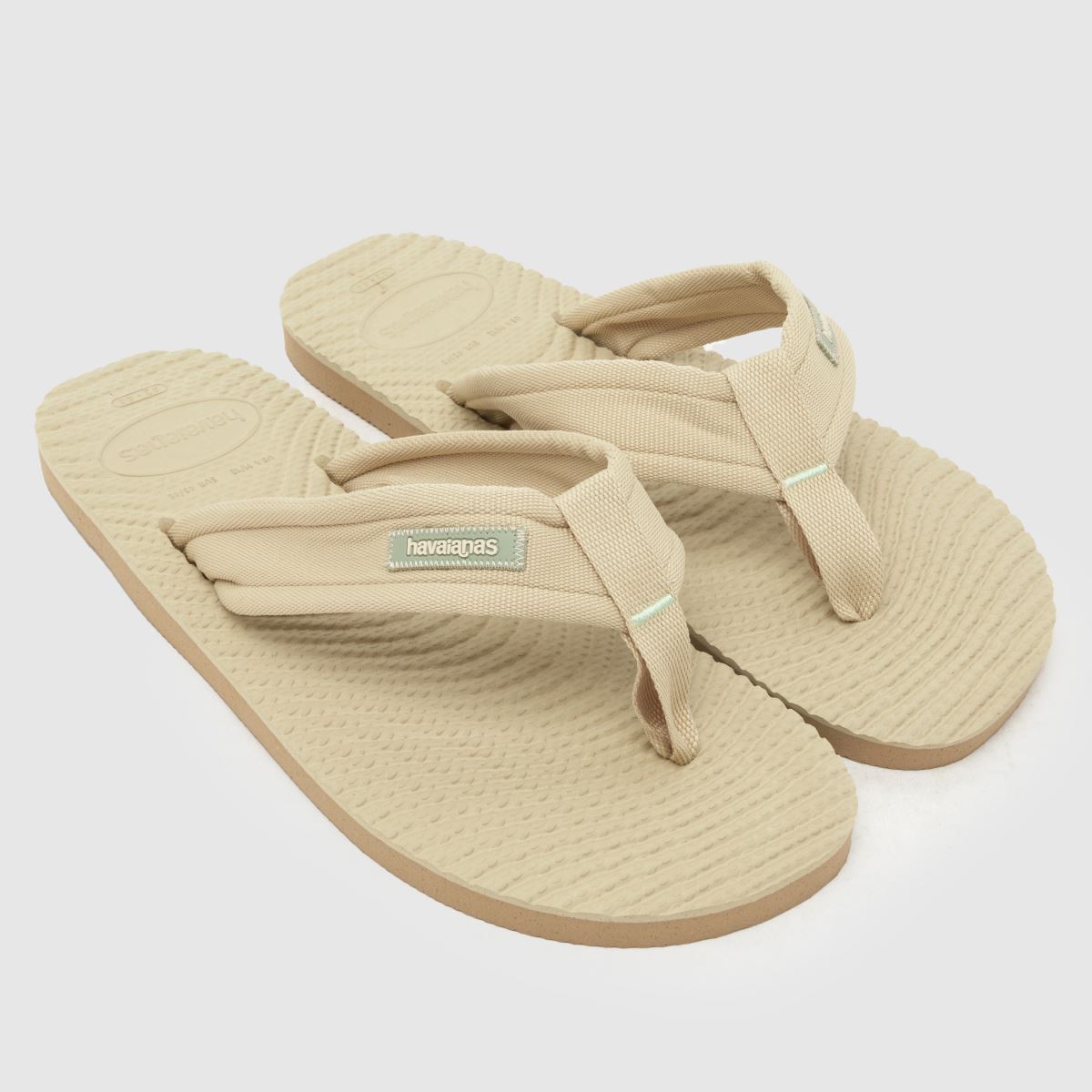 Havaianas Surfer Coast Flip Sandals in Beige