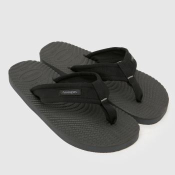 Havaianas Black Surfer Coast Flip Mens Sandals