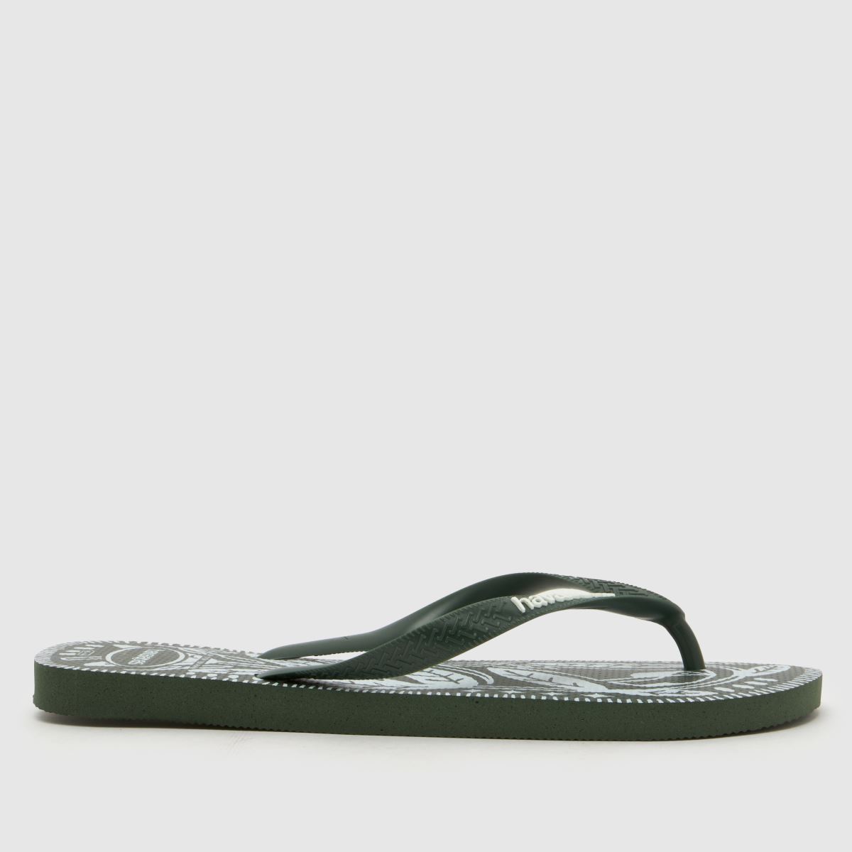 Havaianas Ginga Flip in White & Green Havaianas Ginga Flip 1