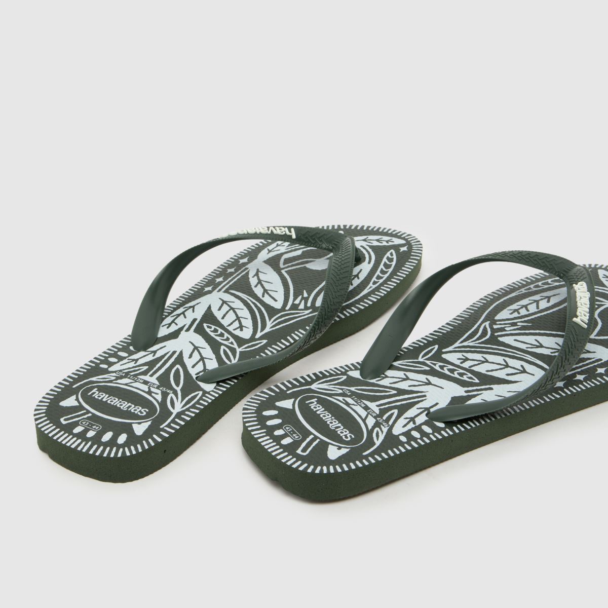 Havaianas Ginga Flip in White & Green Havaianas Ginga Flip 7