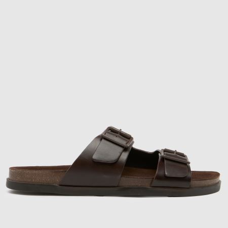 Herren Braun schuh Santiago Buckle Sandalen | schuh