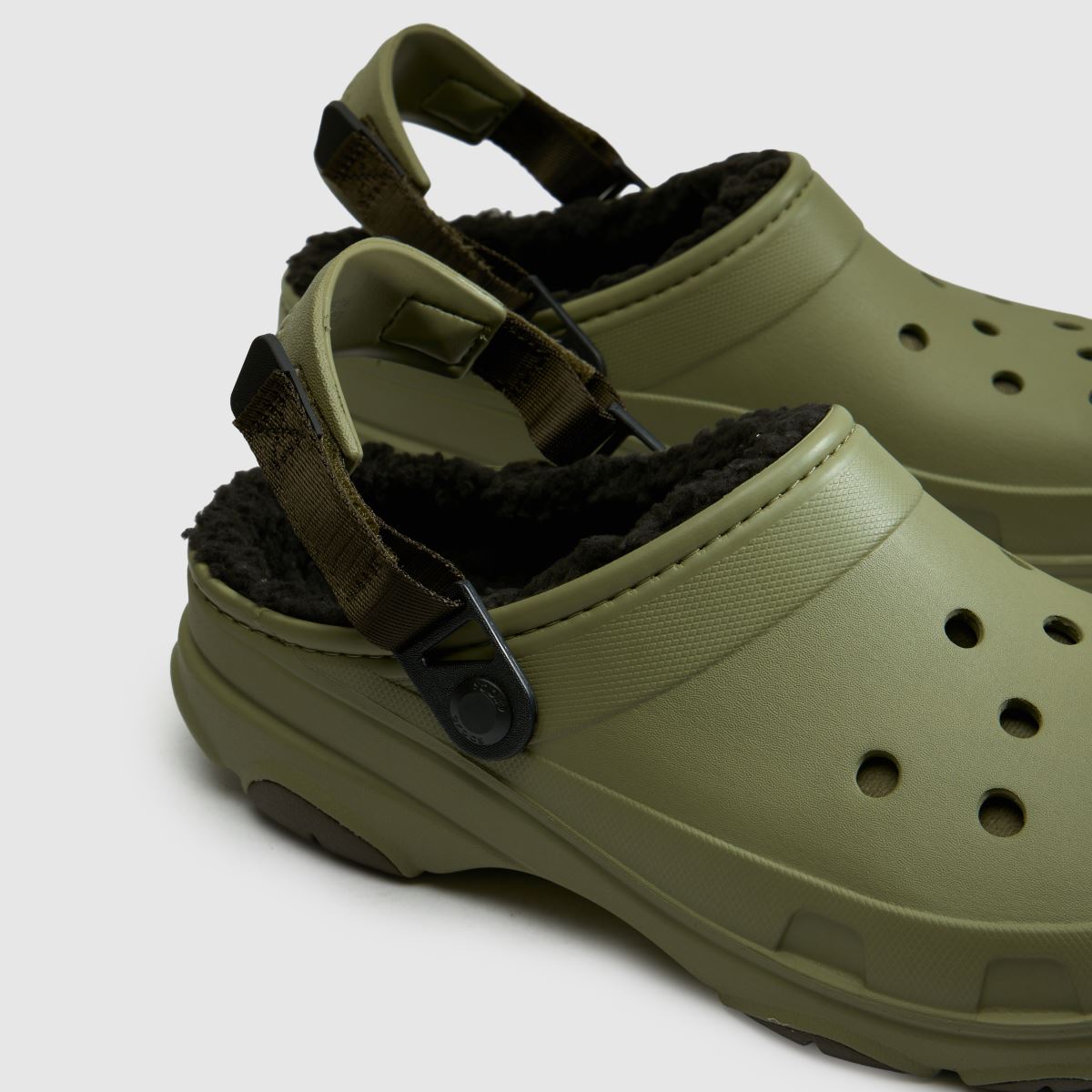 Herren Crocs Grün All Terrain Lined Clog Sandalen Crocs All Terrain Lined Clog 4