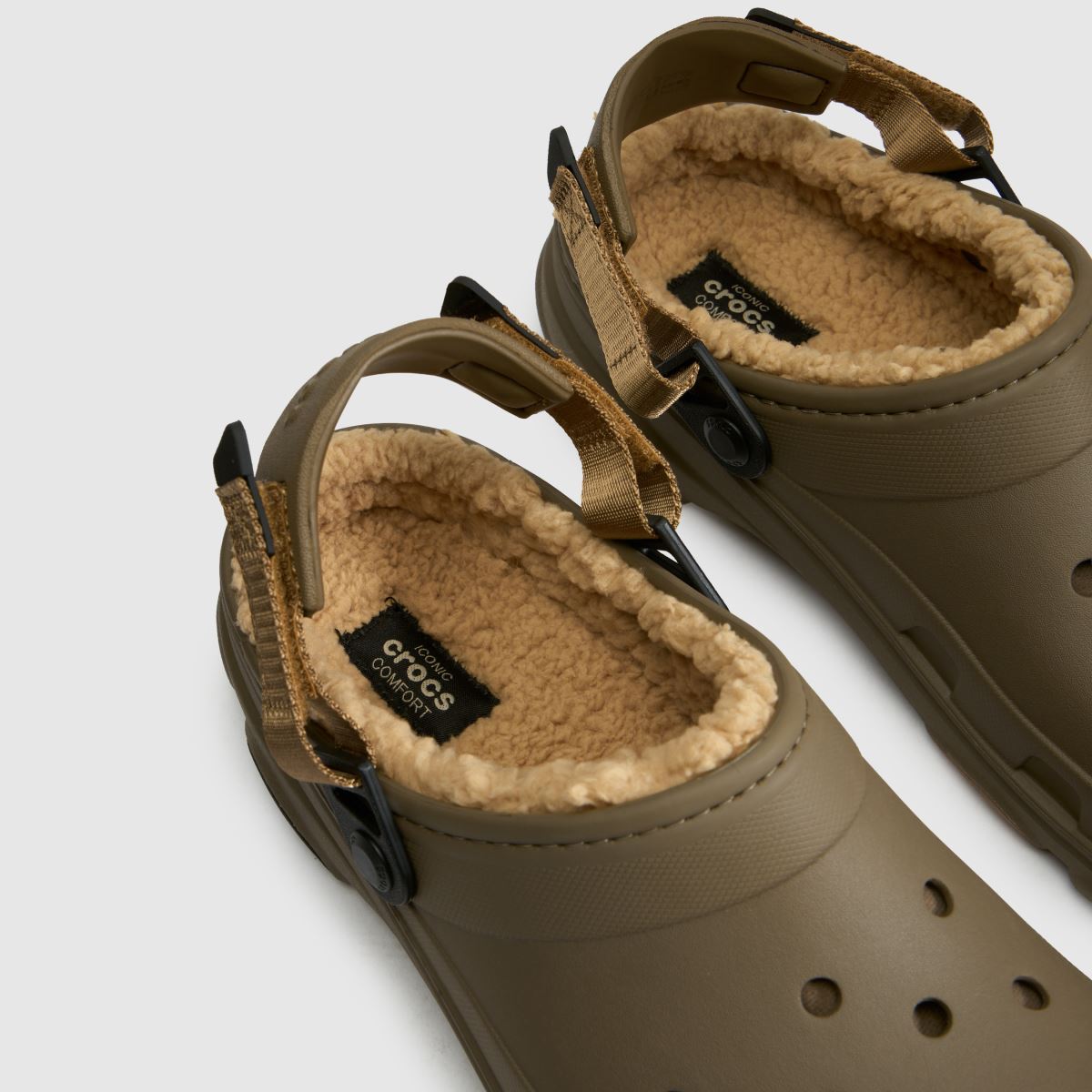 Crocs All Terrain Lined Clog in Brown Crocs All Terrain Lined Clog 4