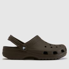 Crocs Classic Clog in Dark Brown Crocs Classic Clog,1 of 4