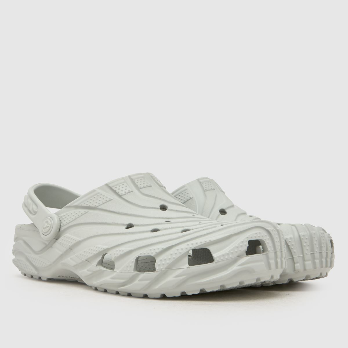Crocs Classic Erosion Clog in Light Grey Crocs Classic Erosion Clog 1