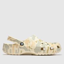 Crocs Classic Camo Clog in Beige Multi Crocs Classic Camo Clog,1 of 4
