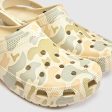 Crocs Classic Camo Clog in Beige Multi Crocs Classic Camo Clog,3 of 4