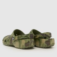Crocs Classic Duck Camo Clog in Green Multi Crocs Classic Duck Camo Clog,4 of 4